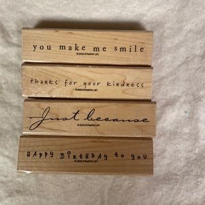 Stampin Up Rubber Stamps